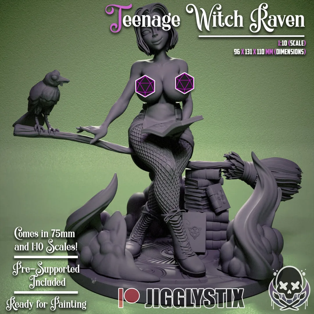 (18 ) Raven the Teenage Witch By JigglyStix