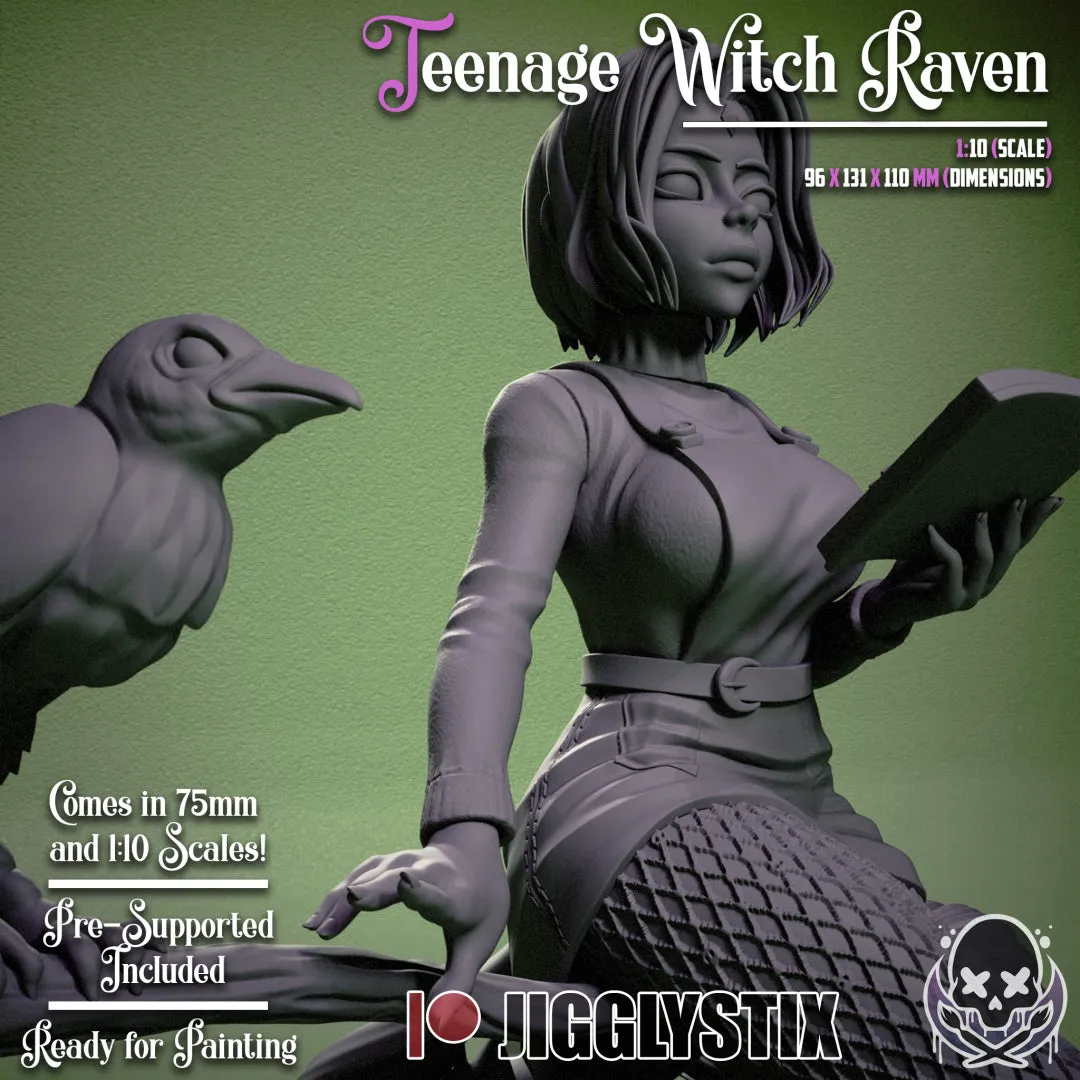 (18 ) Raven the Teenage Witch By JigglyStix
