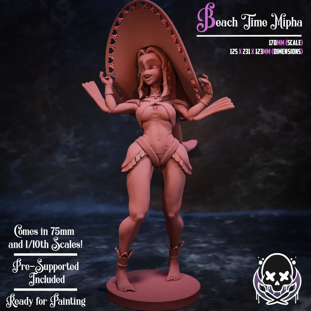 Beach Time Fish Girl Mipha By JigglyStix