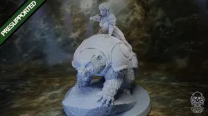 Charging Gnome Paladin Rider By JigglyStix