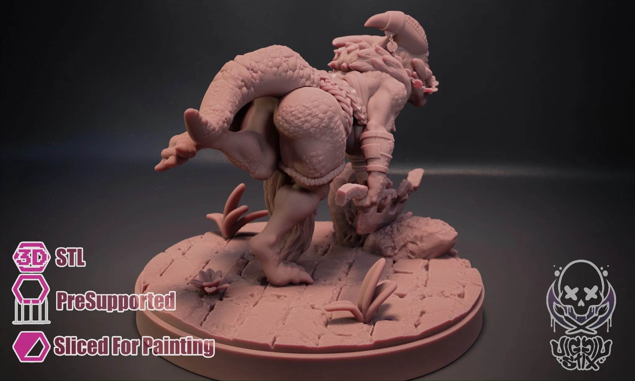 Crazed Ramshackle Kobold - Cleaver 1 By JigglyStix