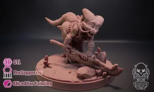 Crazed Ramshackle Kobold - Cleaver 1 By JigglyStix