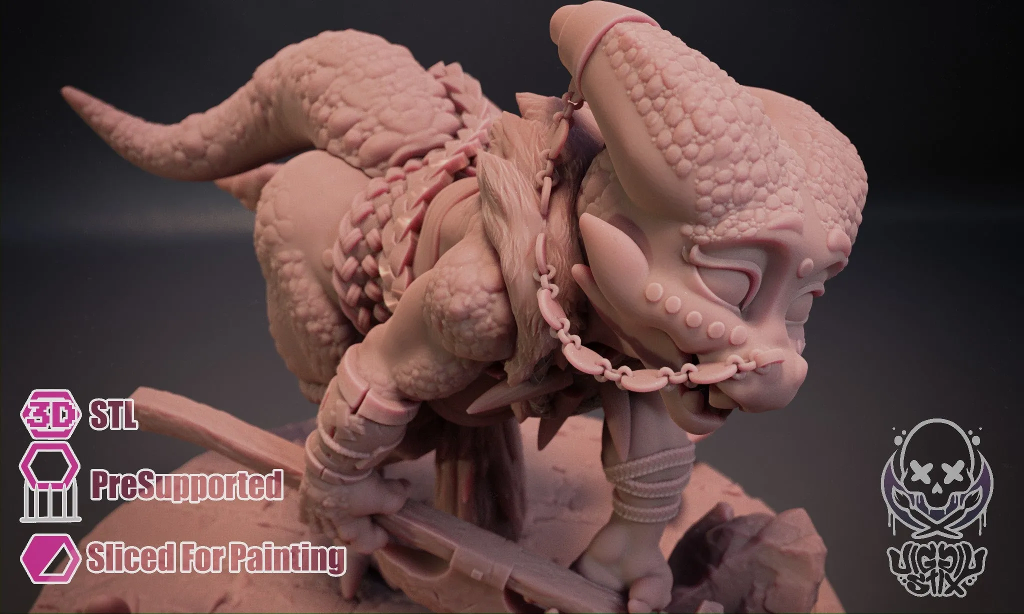 Crazed Ramshackle Kobold - Cleaver 1 By JigglyStix