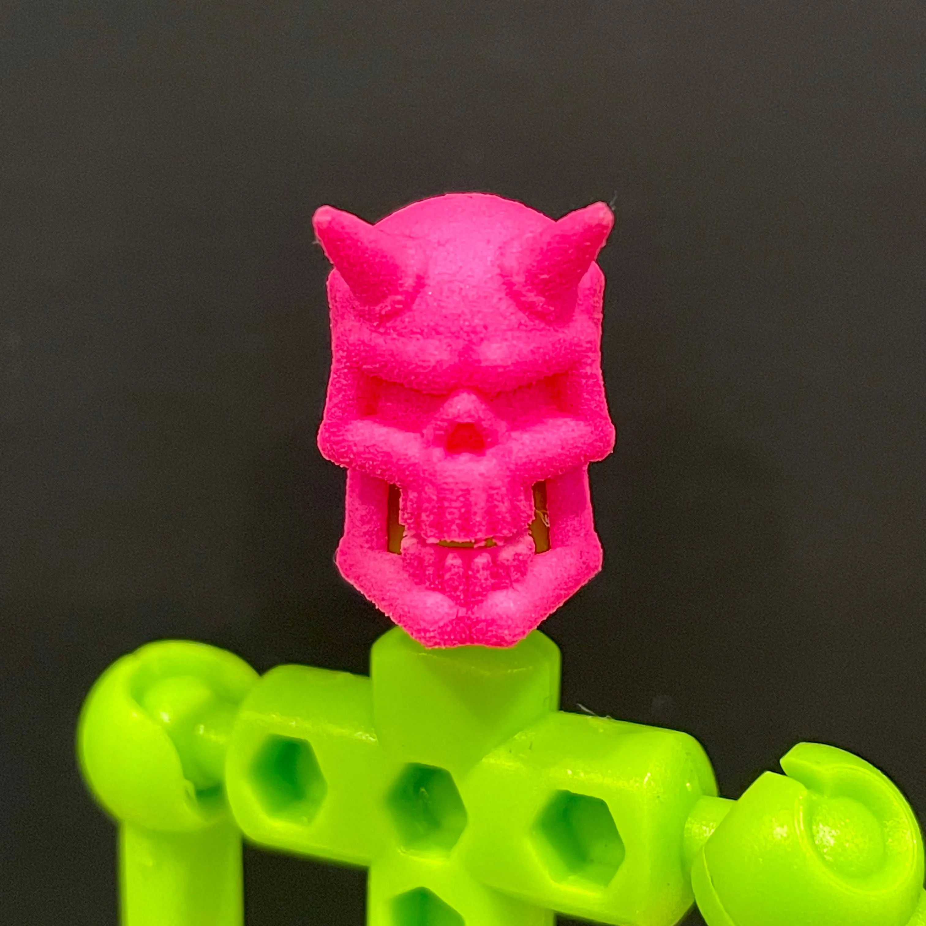 Demon skull mask for ModiBot