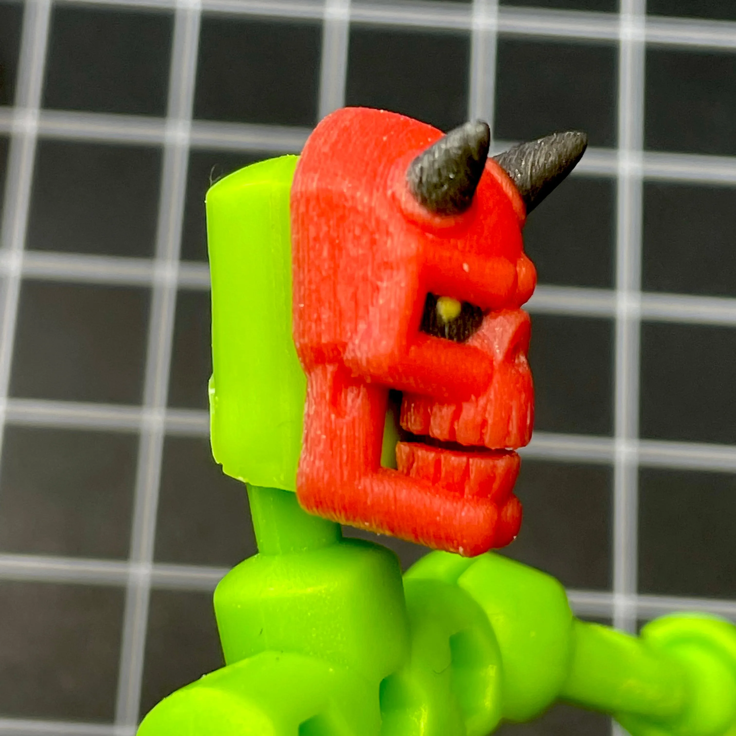 Demon skull mask for ModiBot