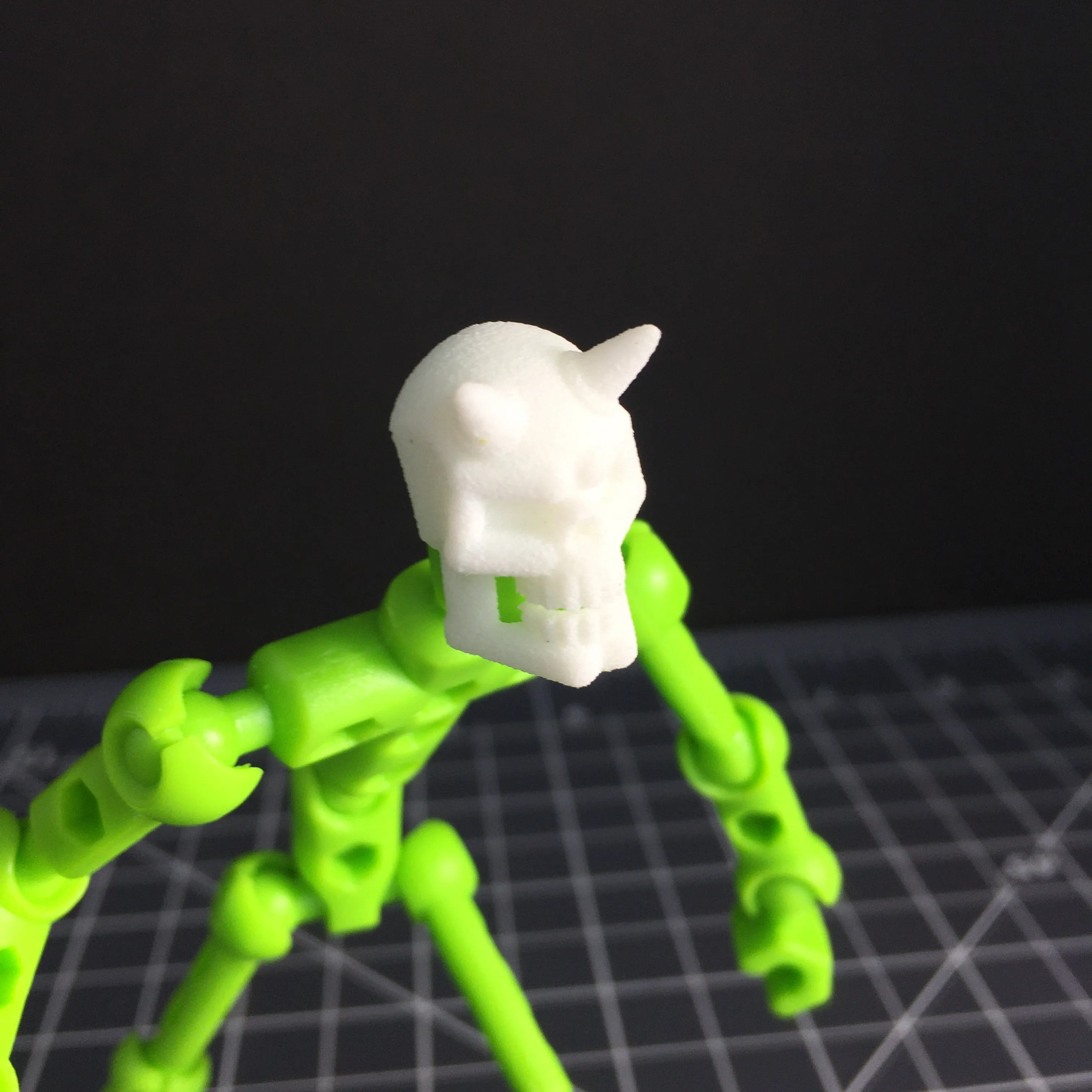 Demon skull mask for ModiBot