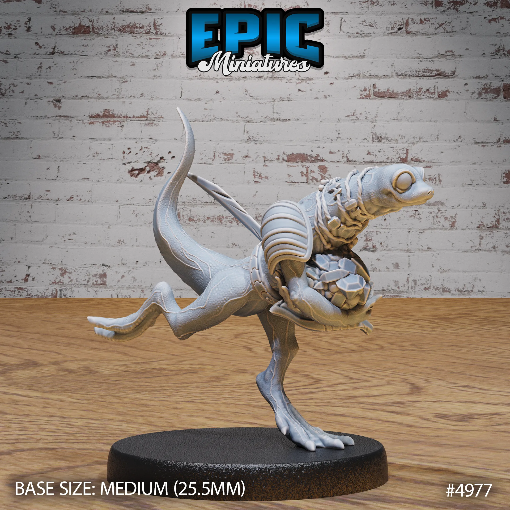 Fire Newt #4975-#4977 | Epic Miniatures | D&D Tabletop Miniatures