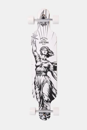 Longboard imprimé statue de la liberté Zoo York 40"