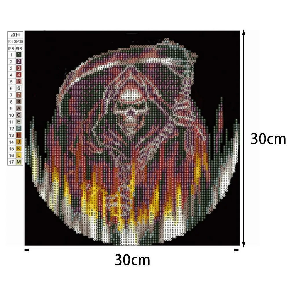 Skeleton Warrior DIY  Diamond Painting