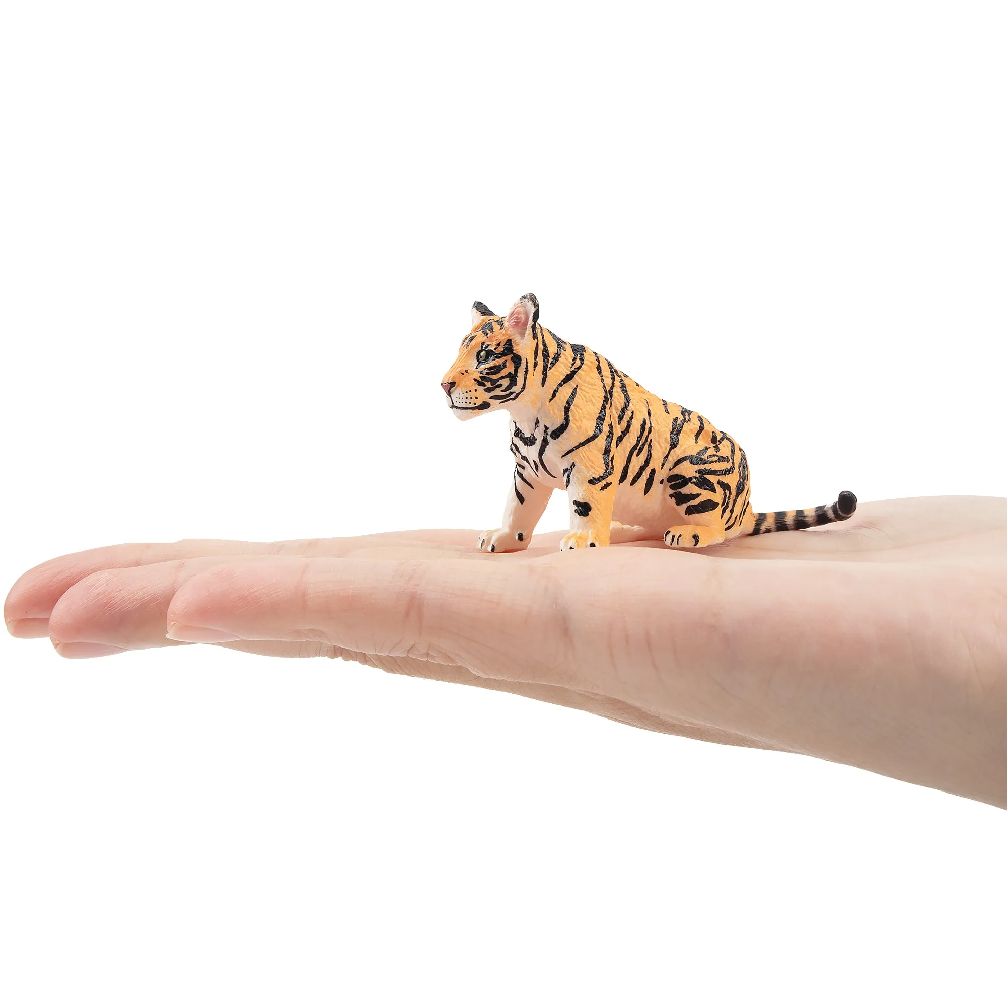 Toymany Sitting Tiger Cub Figurine Toy