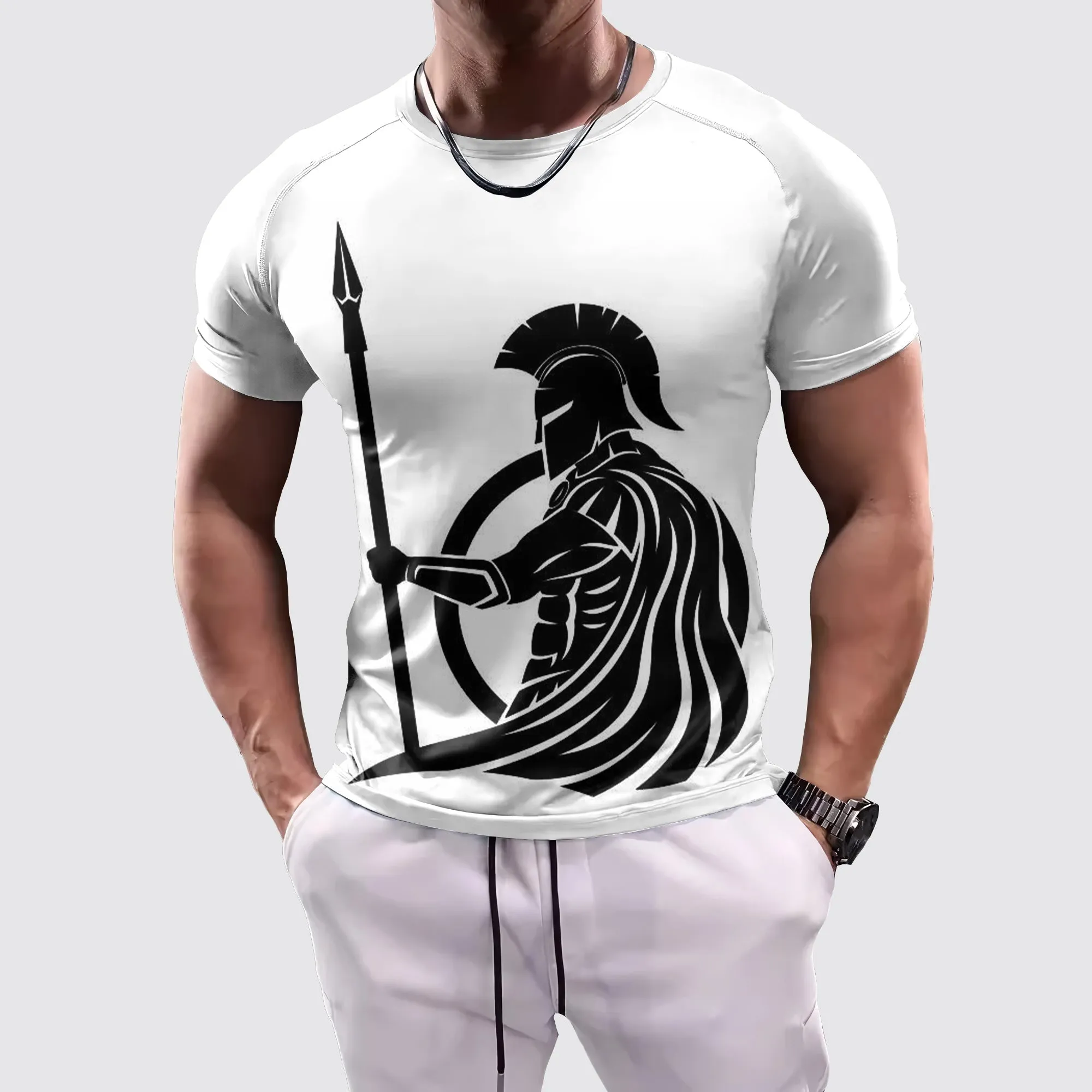 Warrior 3D Tight-Fitting Tee- AA05971